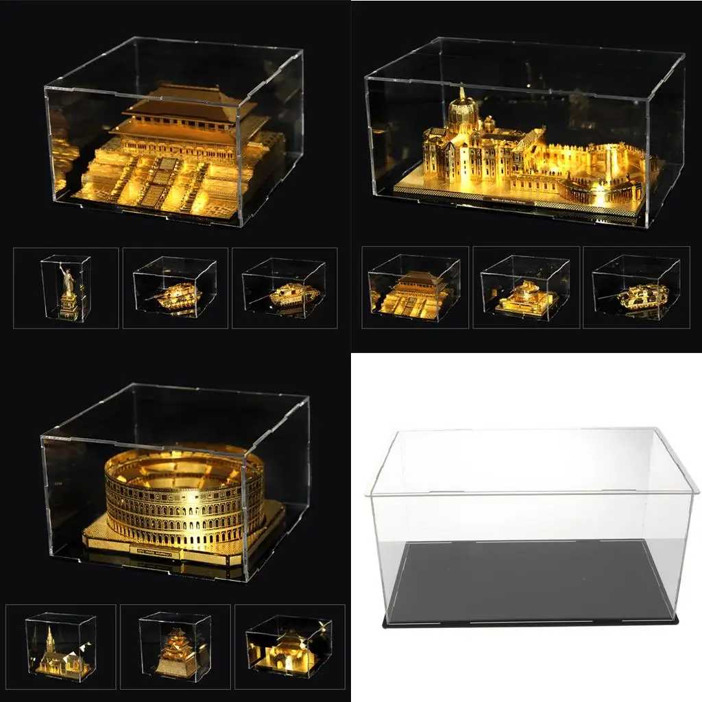 Acrylic Display Case Action Figures Toys Storage Case Container