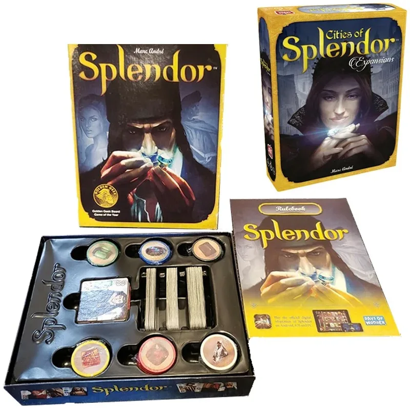 

Splendor Marvel Duel Board Games Dobble Multiplayer Friends Party Playing Cards Role Play Games Plot Collection Kids Toys Gifts