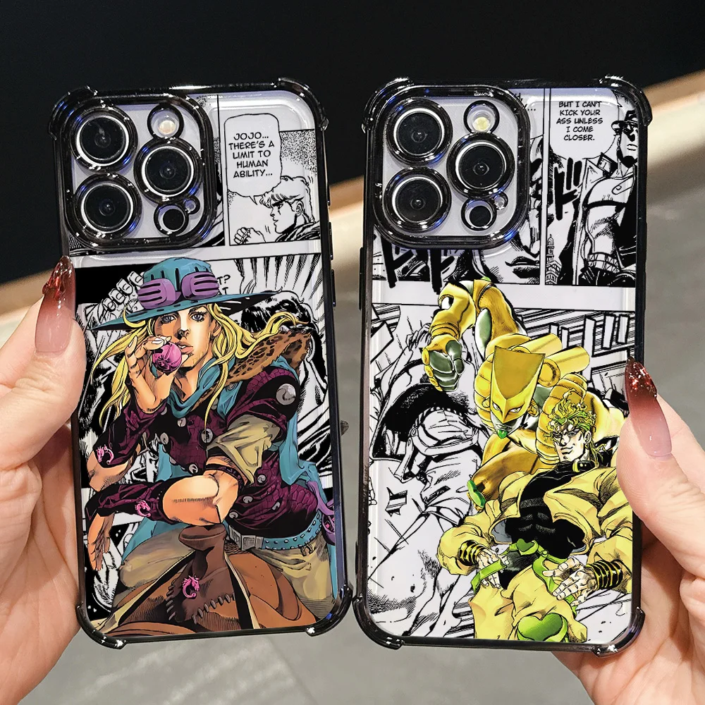 Anime Jojo's Bizarre Adventure Plating Phone Case