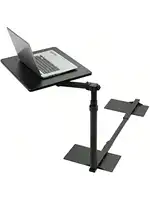 VIVO 20 inch Over Couch Swivel Table Laptop Desk for Remote Work Portable Recliner Workstation with Height Adjustable Sw 1
