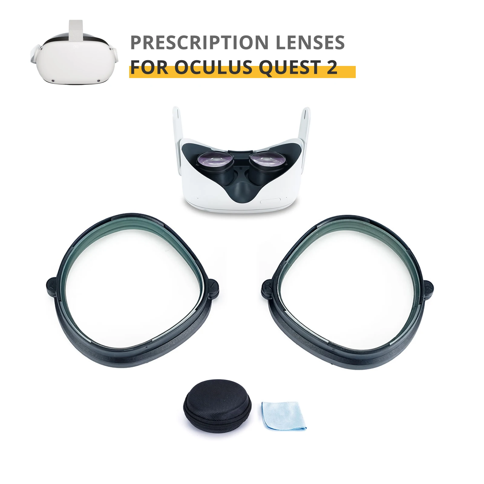Myopia Lens for Oculus Quest 2 Prescription Lenses Anti Blue Antiglare