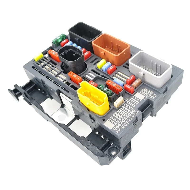 자동차 BSI 언더 보넷 퓨즈 박스, 푸조 3008 407 시트로엥 C5 C4 PICCASO 9667044980 REF1847, BSM R02 R19