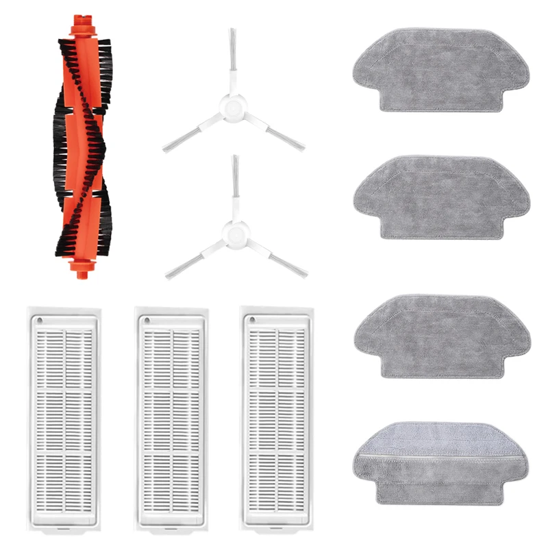 Suitable For Iconic Brand Mijia 3C 3c B106CN Sweeping Vacuum Cleaner Washable Accessories Main Roll Side Brush Hepa Filter Mop Kits