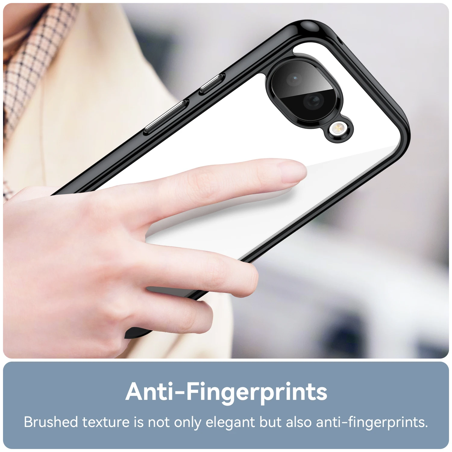 Colorful Transparent TPU Protective Phone Case Cover