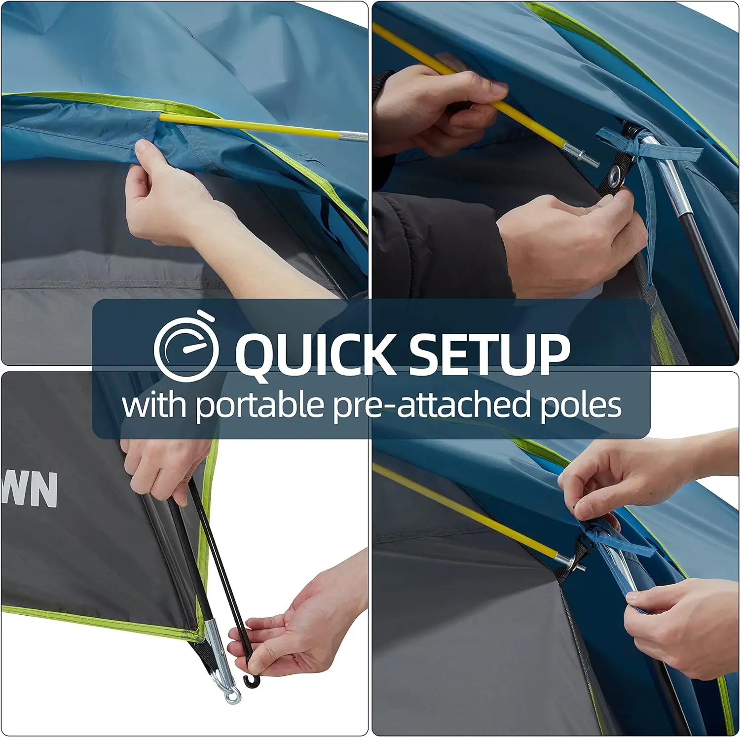 Quick Easy Setup Outdoor Tent 6