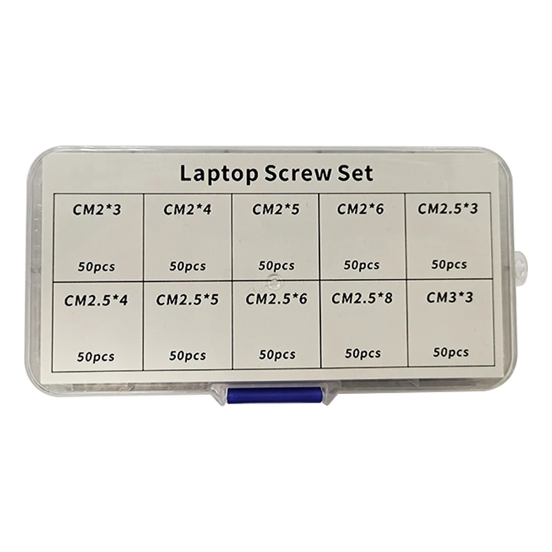 Kit Di Viti Per Laptop Per Dell Lenovo Asus Hp Acer Huawei Samsung Toshiba Msi Sony Laptop Riparazione Viti Per Cerniere Elettroniche Per Computer
