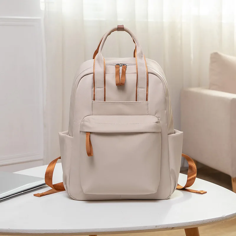 

Free Shiping items Summer casual versatile commuting Oxford cloth backpack with large capacity student bag [C 5639]