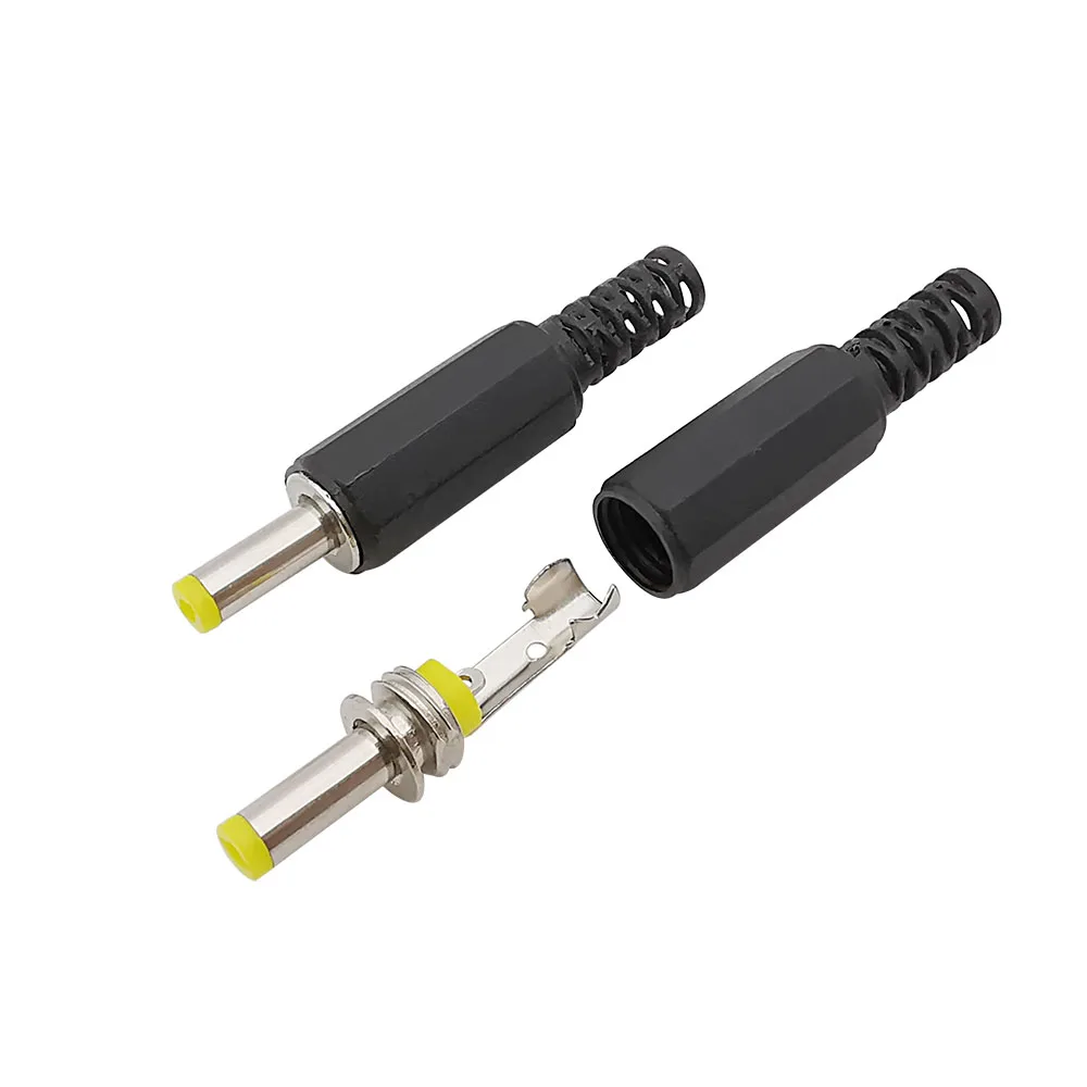5/10Pcs DC Power Male 4.0mm x 1.7mm Solder Connector Plug
