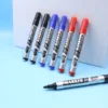 10PCS Permanent Marker Pens, Quick-drying Colors Marker Pens, Non-Fading & Quick-Drying for Wood, Glass, Metal (Black Blue Red) 6