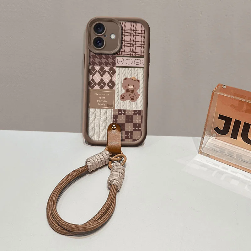 المعصم سلسلة قضية الهاتف ل Xiaomi 14T 13T 12T 11T...