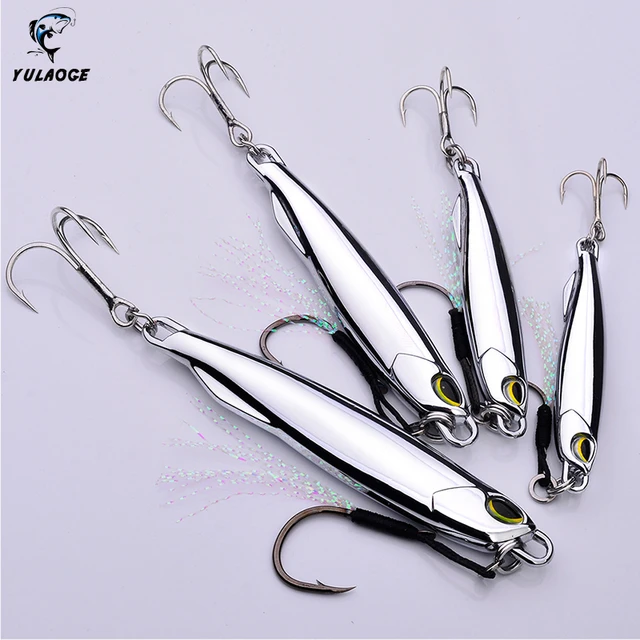 Metal Fishing Hooks Lures, Metal Fishing Lure Baits