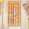 6 Pcs Cute Mechanical Pencils with Eraser 0.5mm Cartoon Capybara Mechanical Pencil Light Pencil for Kids Boy Girl Women 2