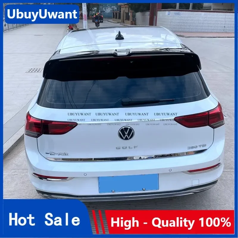Per Volkswagen Golf 8 Mk8 Spoiler Golf 8 Pro R-Line Gti R Materiale Abs Ala Posteriore Colore Posteriore 2020-2023 Golf 8 Spoiler