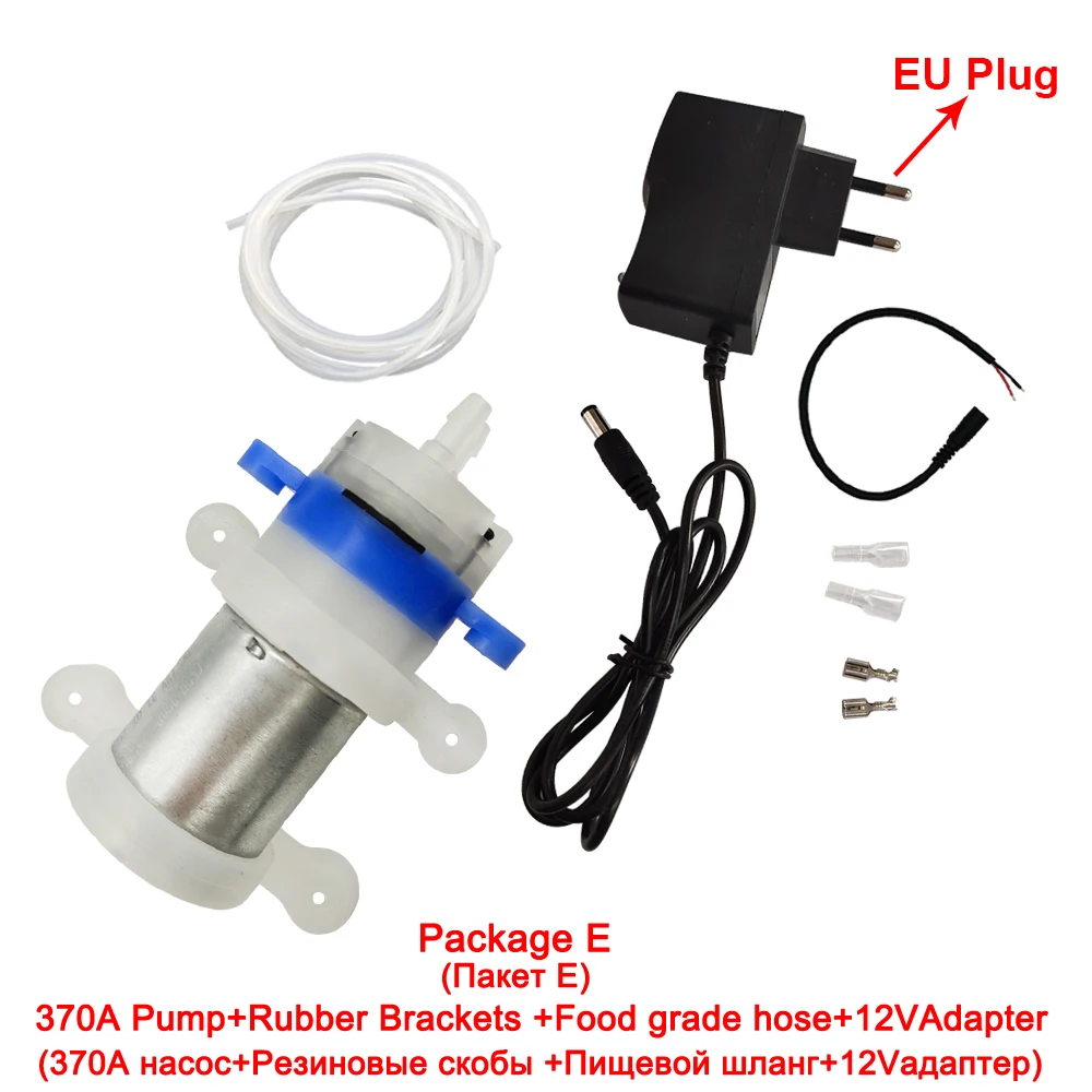 EJ.life Pompe 12 V Pompe Auto-amorçante Miniature DC6-12V Pompe à - Foto 5