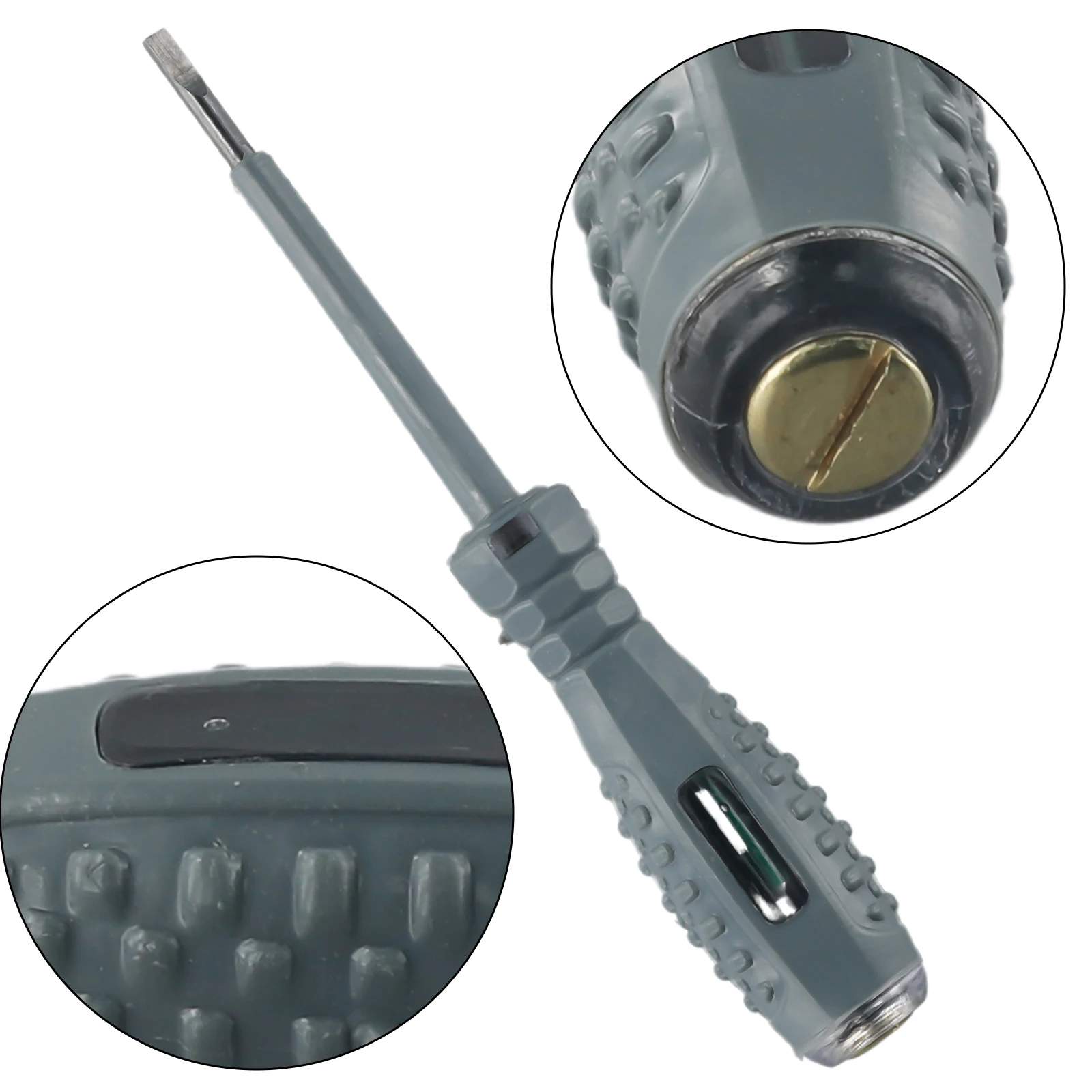 

Hand Tool Electric Pencil Tester Pen ABS Plastic Chrome Vanadium Steel Cross Electric Pen HighLight Replacement