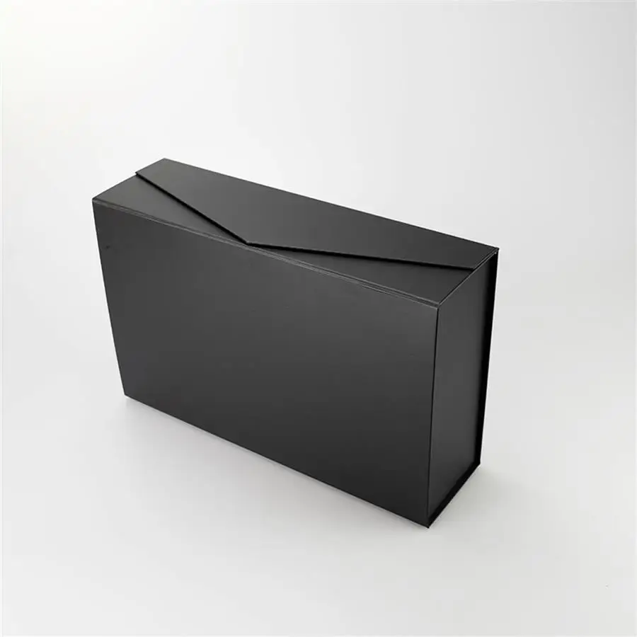 2Pcs Cuboid Clamshell Magnetic Lid Gift Boxes, Foldable Rigid Cardboard Packaging with ... - SKU CMLB1532 - UGI Packaging