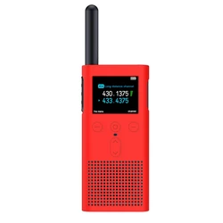 Protective Silicone Cover for Walkie Talkie - Anti - Drop Interphone Case Accessories (Red)