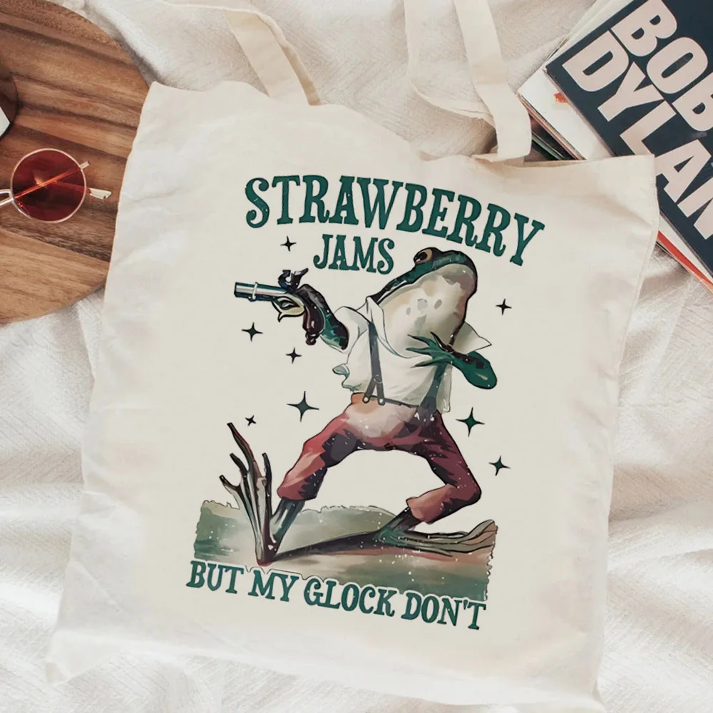 Strawberry Reusable Eco-Friendly Shopping Tote Bag