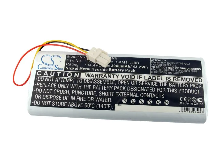 Batteria Per Aspirapolvere Per Samsung Dj96-00113A,Sam14.49B,Vc-Ra84V/Rl84Vr,Vc-Ra50Vb/Rl50Vk,Vc-Ra52V,Vc-Re70V/72V,Sr9630,Sr8990