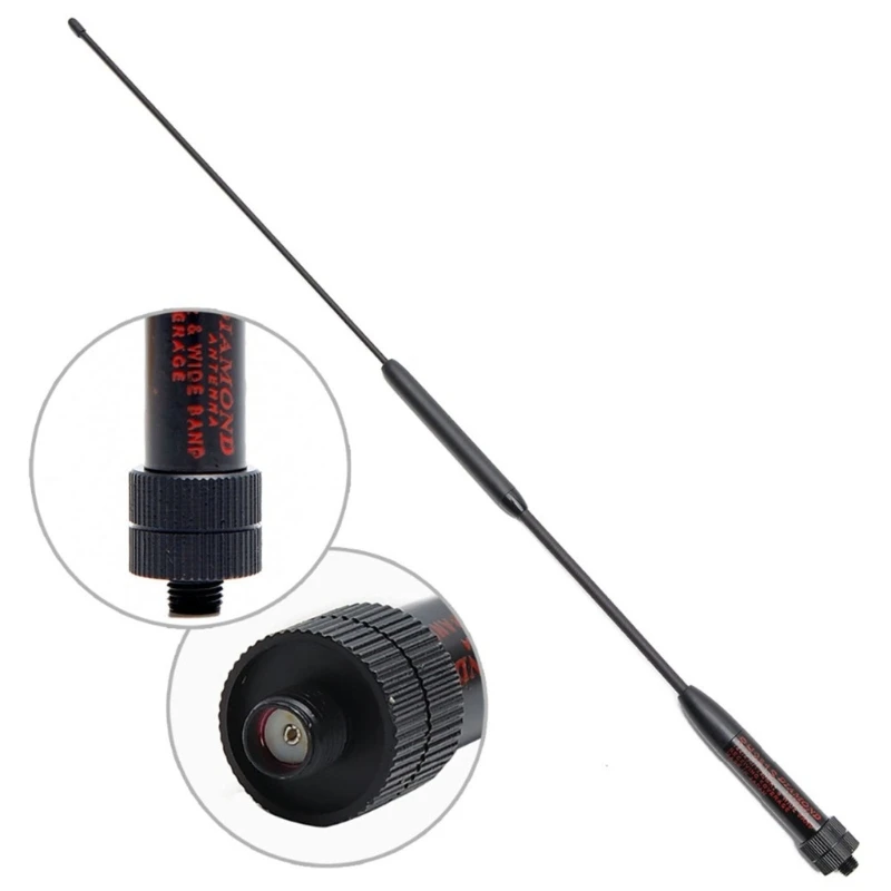 RH951S SMA-Male Dual Band Antenna Universal for VX-1R VX-2R BF-888S DM-5R 2-Way Radio Walkie Talkie Antenna 144/430MHz