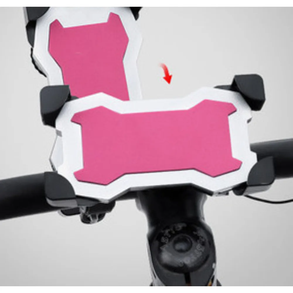 Supporto antiurto per telefono da bicicletta, supporto per mountain bike, supporto di navigazione per motociclette elettriche_voghion.com