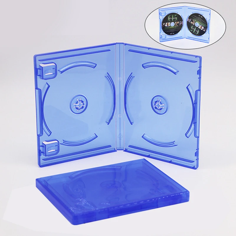 Blu-ray Case CD Storage Box Replacement Game Cases Protective Box For PS4 PS5 CD DVD Discs Storage Bracket 1Pc cd dvd storage bag cd dvd storage case