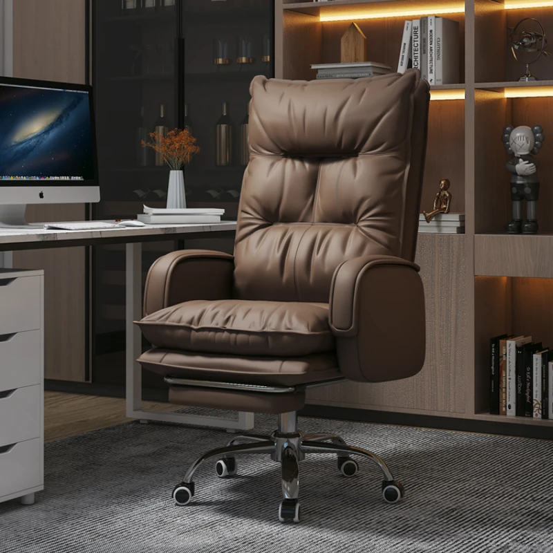 Comfy Pillow Office Chairs Computer Luxury Living Room Office Chairs Armchair Swivel Chaise Cadeira Office Gadgets JY50BG