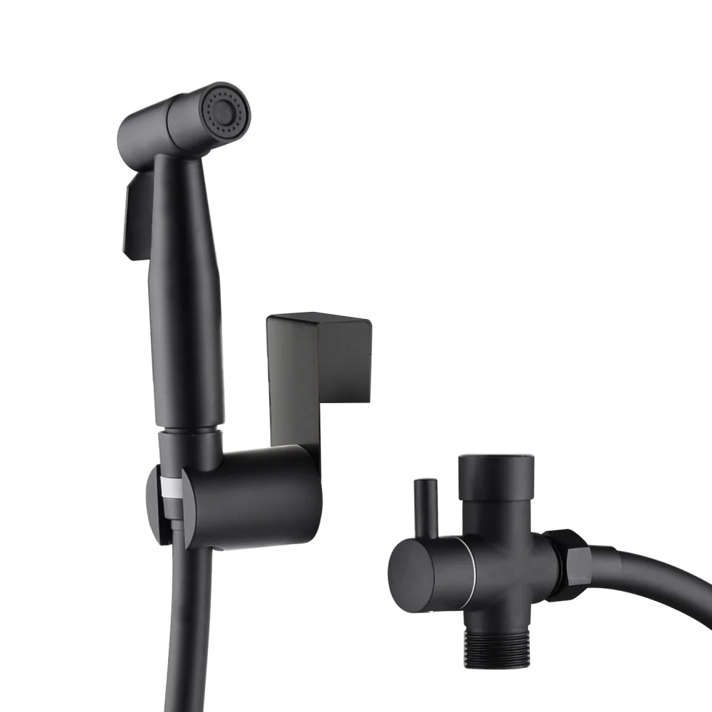 Bidet Sprayer for Toilet Handheld Cloth Diaper Sprayer Fixed Bathroom Rainfall Showerhead with Adjustable Swivel Ball Joint