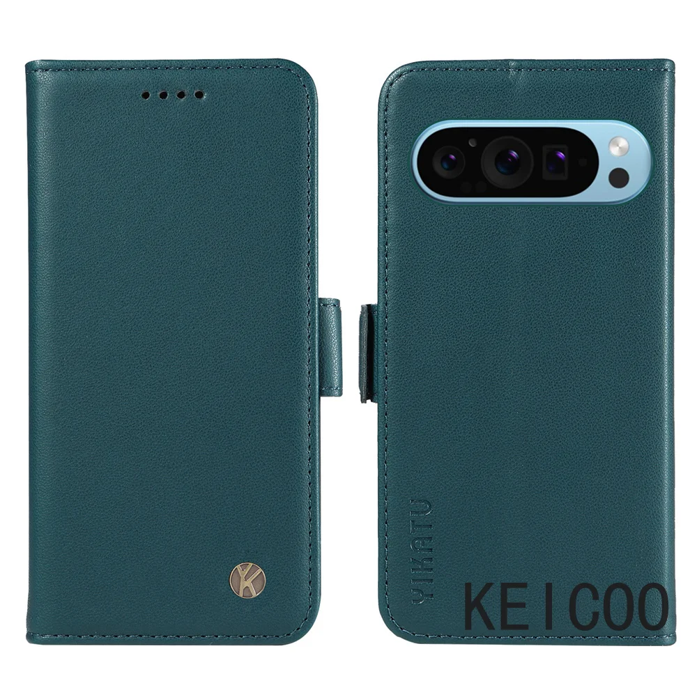 

Однотонный чехол-книжка с защитой от падения для Google Pixel 8A 9 Pro