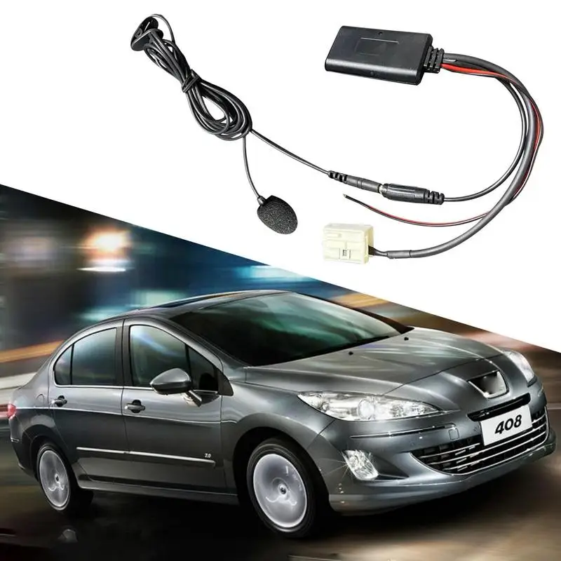 차량용 블루투스 5.0 모듈 AUX-IN 오디오, BMW E60 04-10 E63 E64 E61 미니 라디오 스테레오 Aux 케이블 어댑터, 무선 오디오