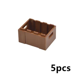 Mini Food Building Block Figures: Creative Toy Set with Bread, Fish, Fruit, and More (Box AK69)