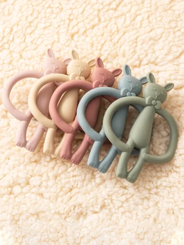 Rabbit Silicone Baby Teether 1