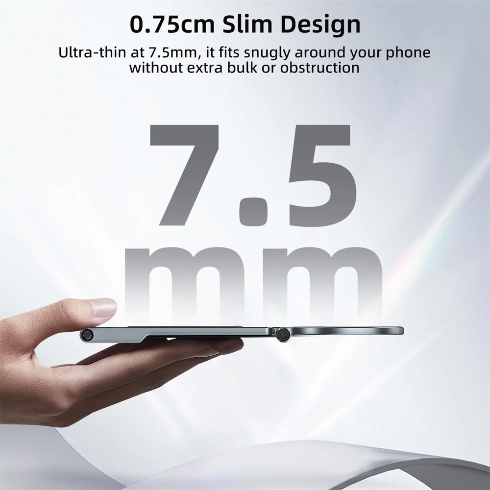 CAMOLO 초박형 자석 삼각대 미니 경량 휴대폰 홀더 데스크 스탠드 MagSafe 삼각대 마운트 아이폰 17-12 안드로이드용