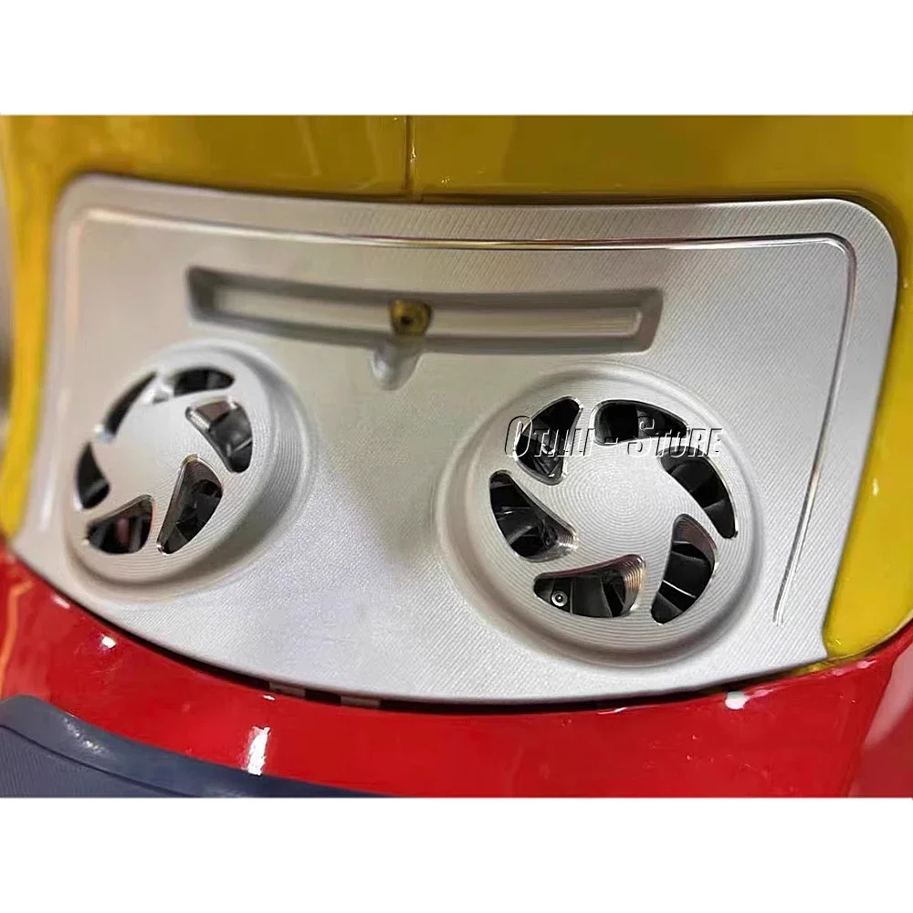 Motorcycle Accessories For Vespa Primavera 150 Sprint 150 Aluminium Cylinder Head Protector Cover Cooling Cover Decorative