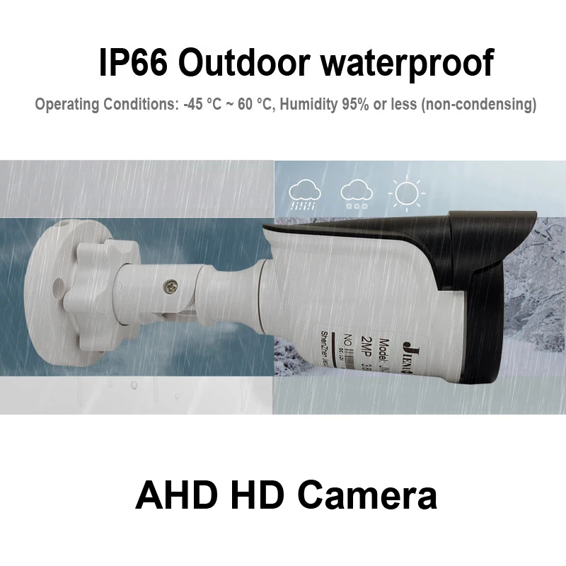 Ahd Kamera HD Outdoor wasserdicht Infrarot Nachtsicht CCTV Sicherheits überwachung Monitor Kugel 1080p Video Indoor Home Cam 2mp