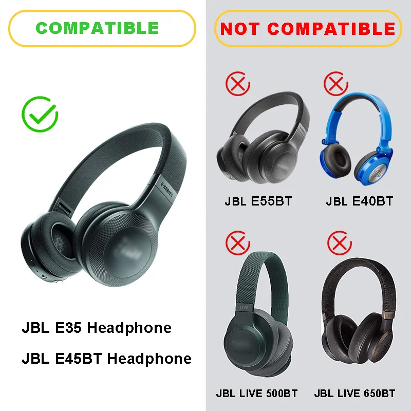 Headphones Jbl E45bt Pairing JBL E45BT Bluetooth On-Ear Headphones