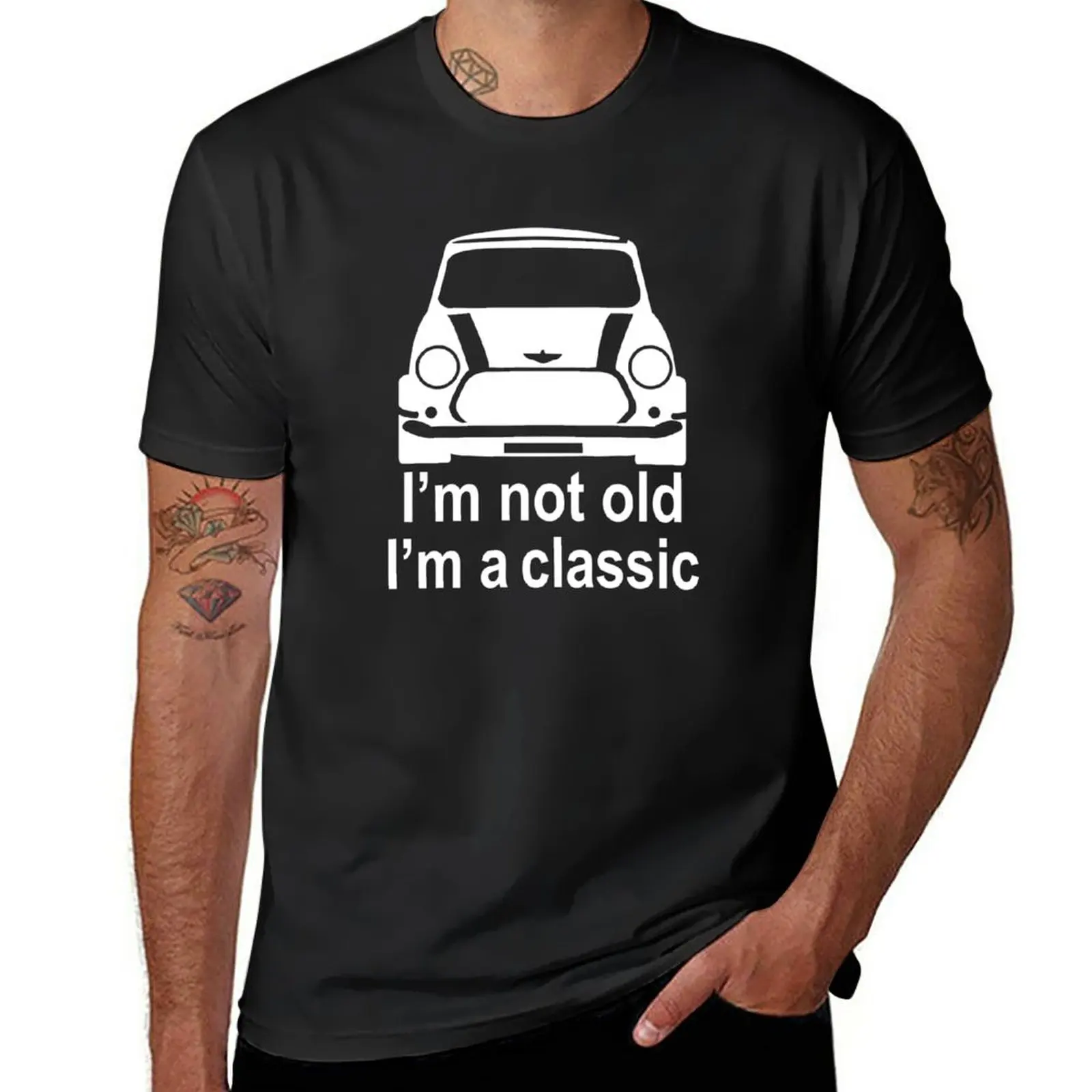 

I'm not old I'm a Classic enthusiasts | Retro Classic design T-Shirt kawaii clothes anime plain heavy weight t shirts for men