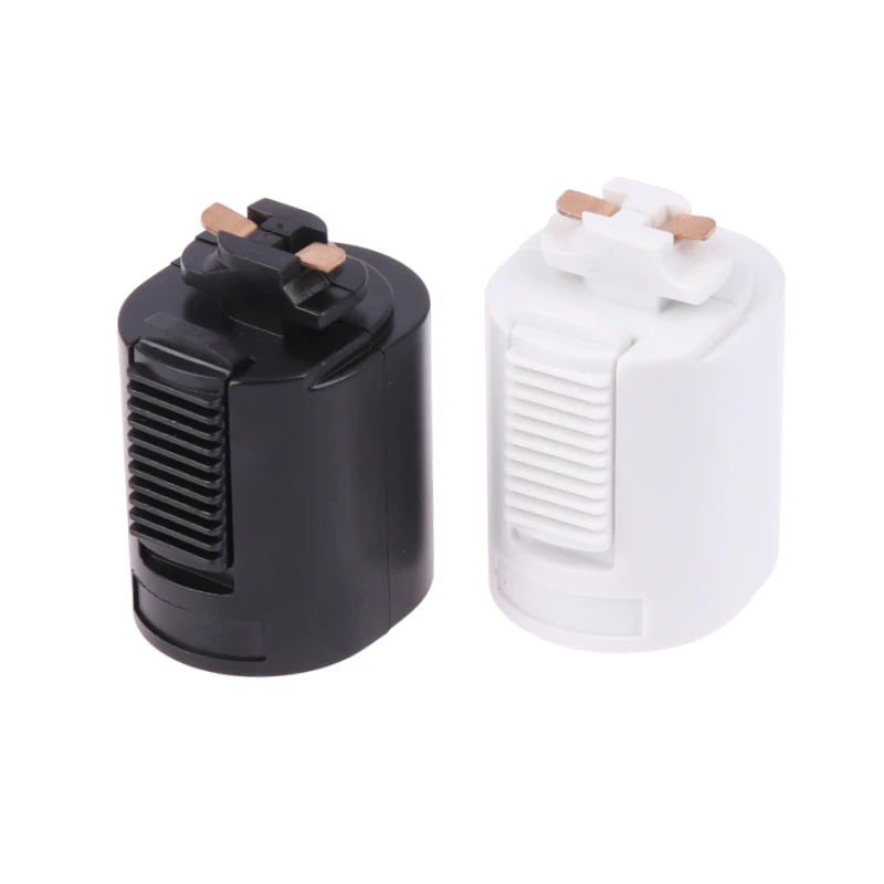 Description Picture 3 of item1Pc Black/White Two Wire Led Track Lamps Head Track Rail Light Connector Track Head Adapter Hanger Converter