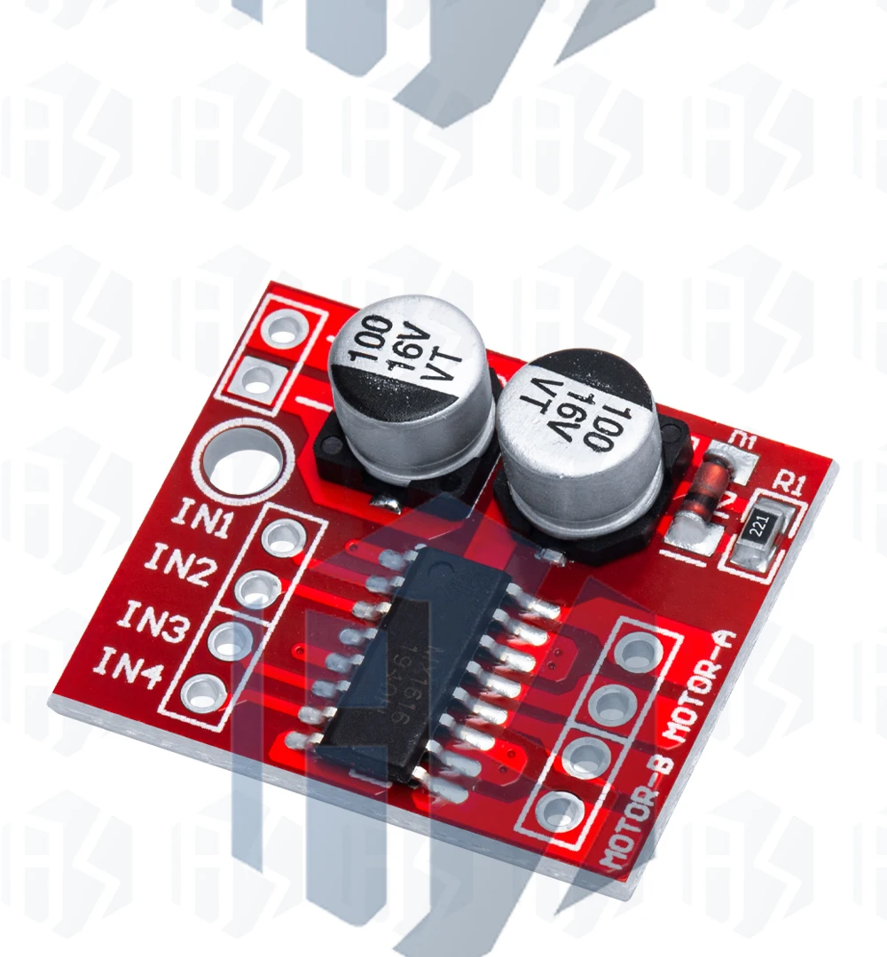 1PCS EGBO Dual H-Brücke DC Schrittmotor-Antriebs-Controller-Board-Modul L298N für Arduino Smart Car Robot – Detail 11