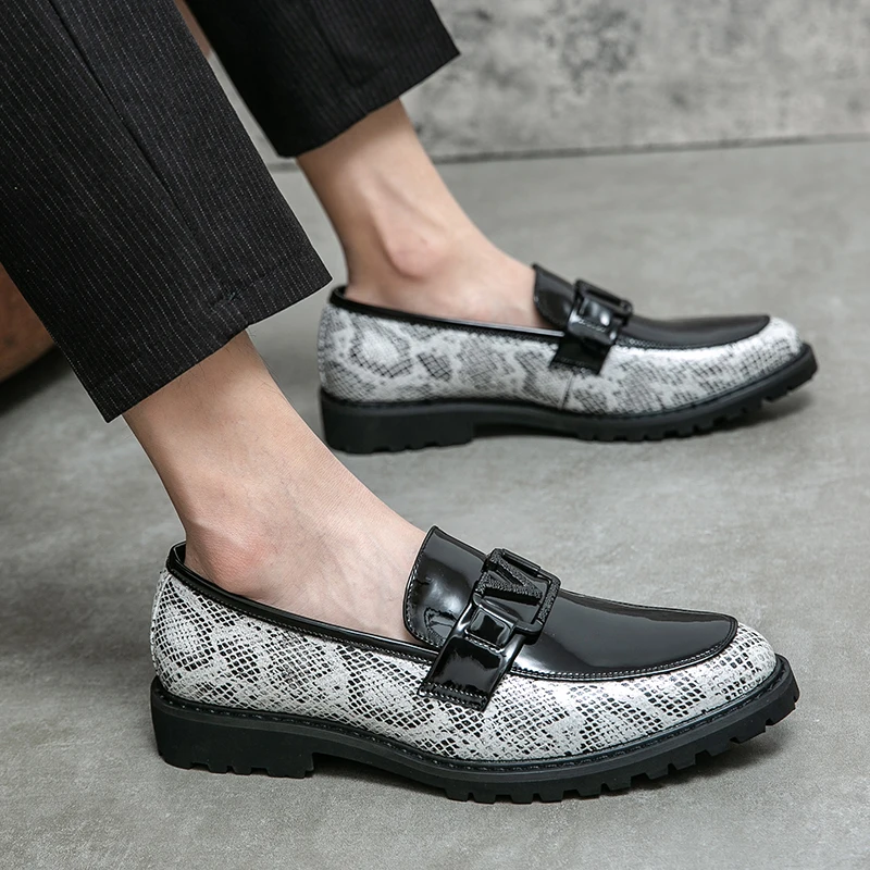 Summer Men  Tassel Ieather Shoes British Casual Fashion Versatile Trend Shoes PU Black  Sizes 38-46Men Shoes