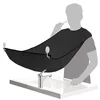 1pc Men Beards Shaving Aprons Creative Wall Mirror Suction Haircut Wrap Cape Home Salon Moustache Beard Shaving Apron 6