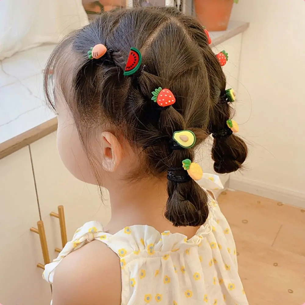 Elastic Hair Ties for Kids with Handheld Box