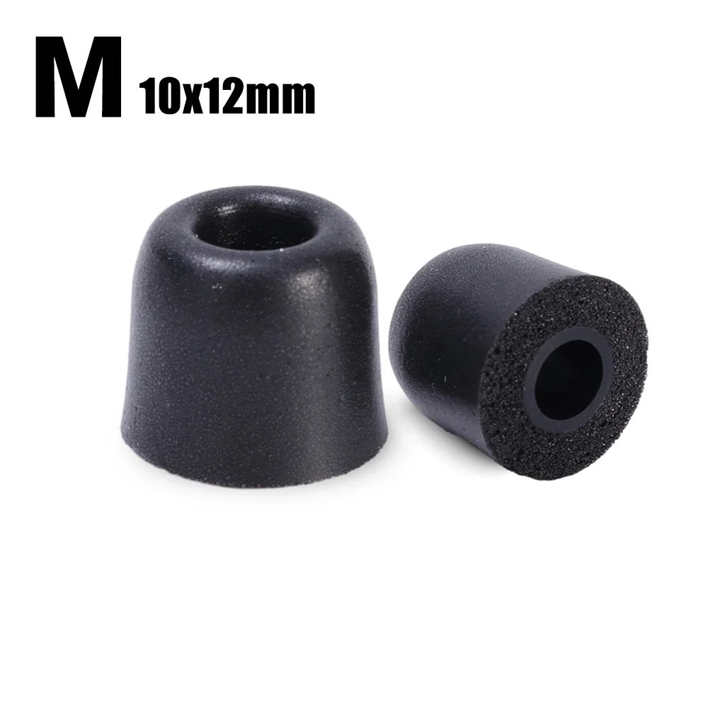 Premium Memory Foam Earbuds for Noise Isolation - Soft Replacement Ear Tips (3 Size Options)