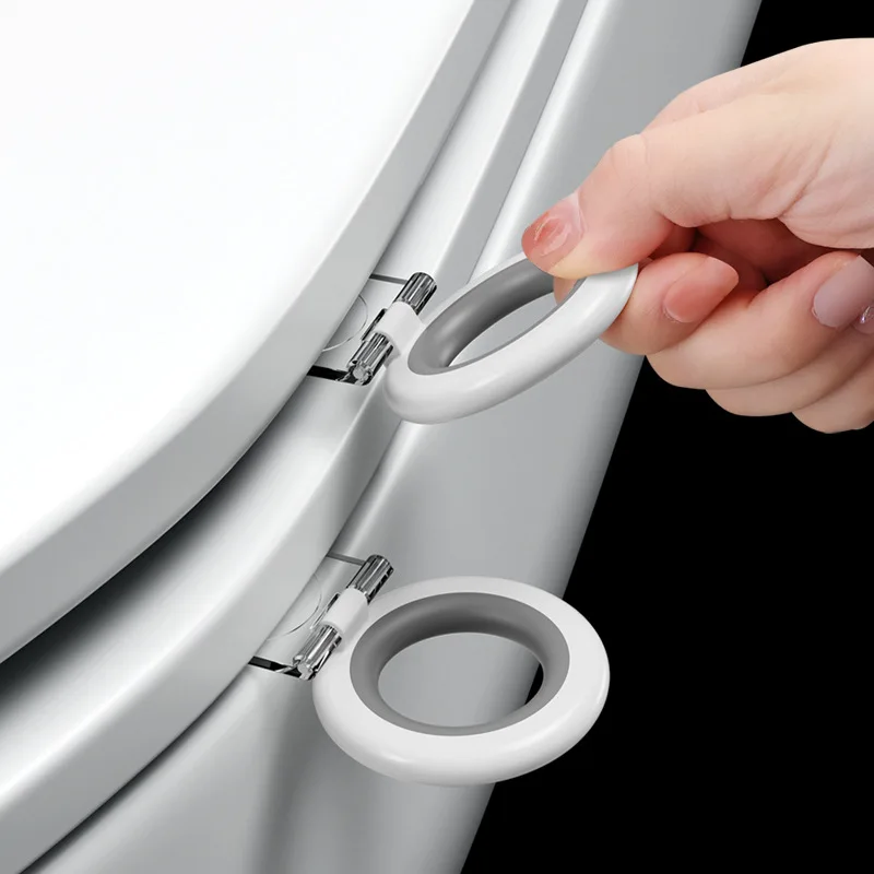 Toilet Lid Lifter Bathroom Accessories Portable Toilet Seat Lift Avoid Touching Cover Handle