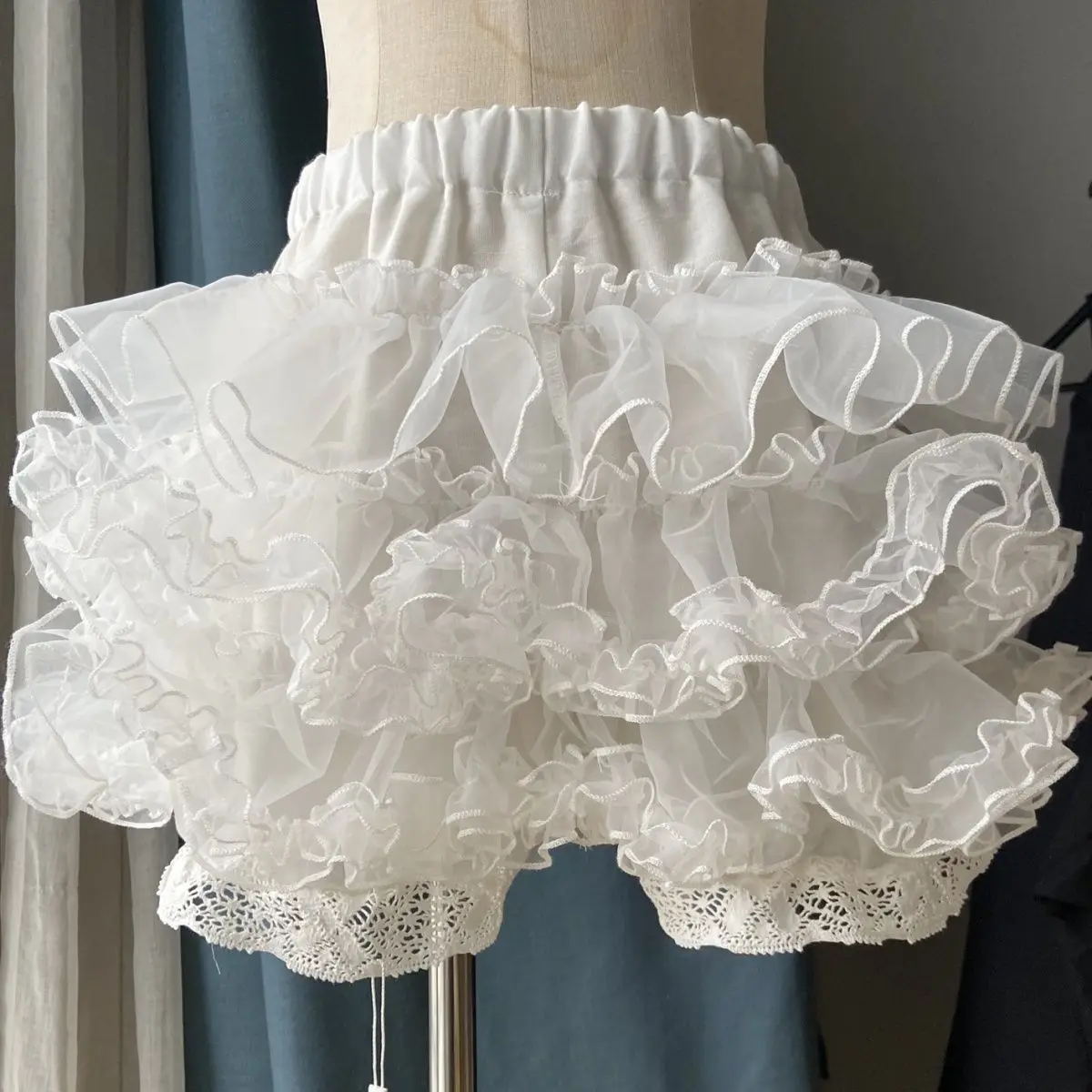 Pumpkin Pants Cake Shorts Leggings Jk Puffy Petticoat Skirt Support Lolita Clothing Accessories Underpants Support Korea Japan,lolita petticoat,petticoat underskirt,petticoat skirt