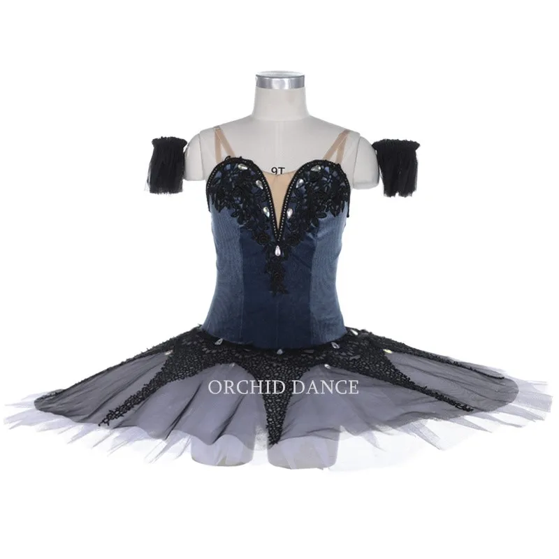 

Professional Cheap Kids Girls Dance Performance Wear Women Adult Gray Ballet Tutu Costumes