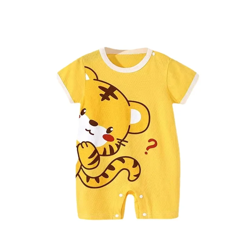 0-12M Unisex Baby Cotton Romper Summer Outfits