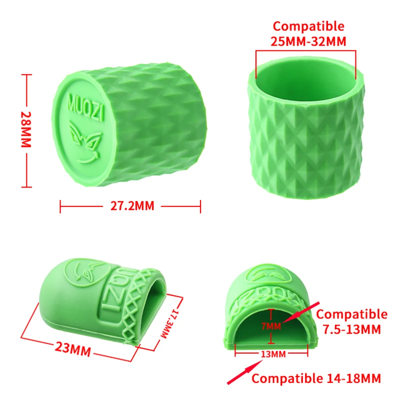 MUQZI Handlebar Tape Protective Cover Road Bike Brake Lever Shifter Lever Protective Ring Dual Control Anti-Scratch Fixed