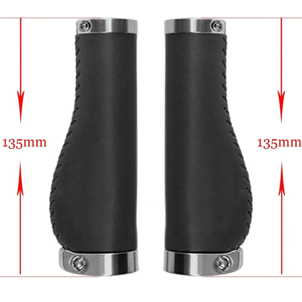 Bicycle handlebar grips bike handle grips bike handlebar grips Outdoor sports leather mountain bike grip bicycle grips mountain bike ergonomic design grip Bmx parts
