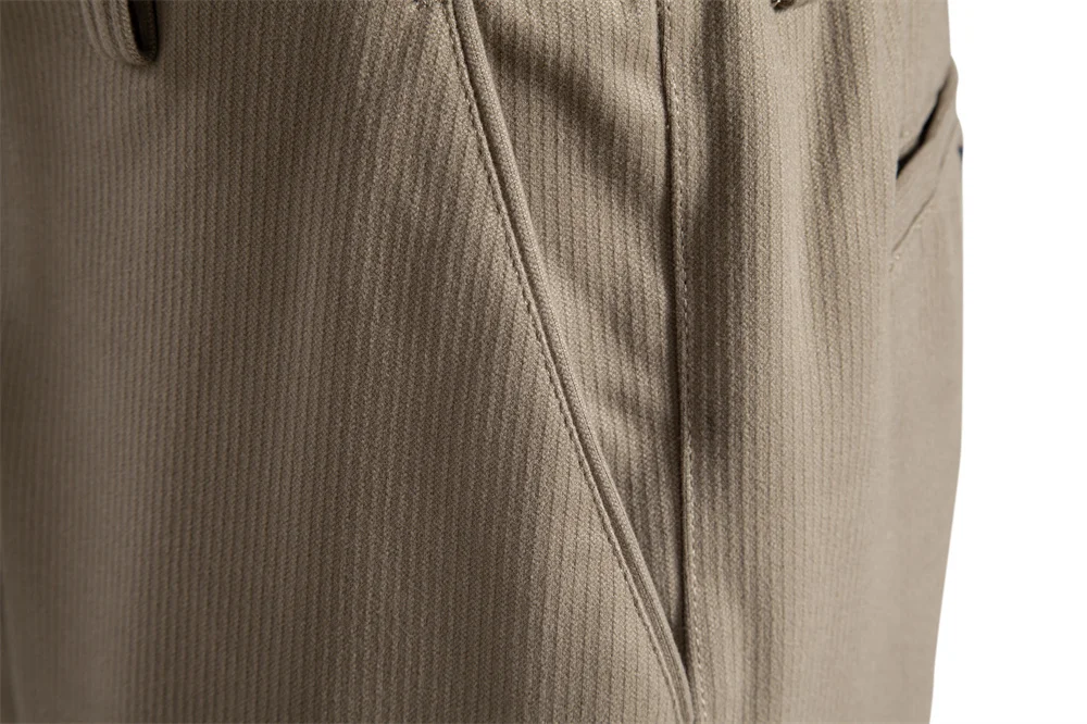 2025 Herren-Hose, verdickt, winddicht, einfarbig, schweres kaltes Wetter, warm, lässig, elastische Taille, Outdoor-Hose für Herren – Detail 13